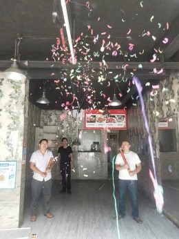 常州e修鸽装饰青龙花店开工大吉