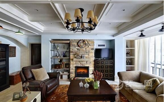 美式风格装修设计效果图 带你感受休闲式的家居生活