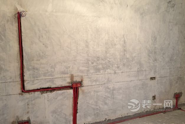 148平米四室一厅装修工地-水电验收 