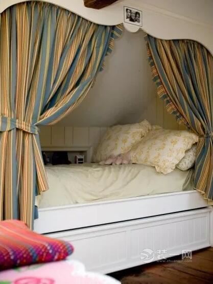 创意卧室装修超美 10张嵌入式床教你布局优质睡眠区